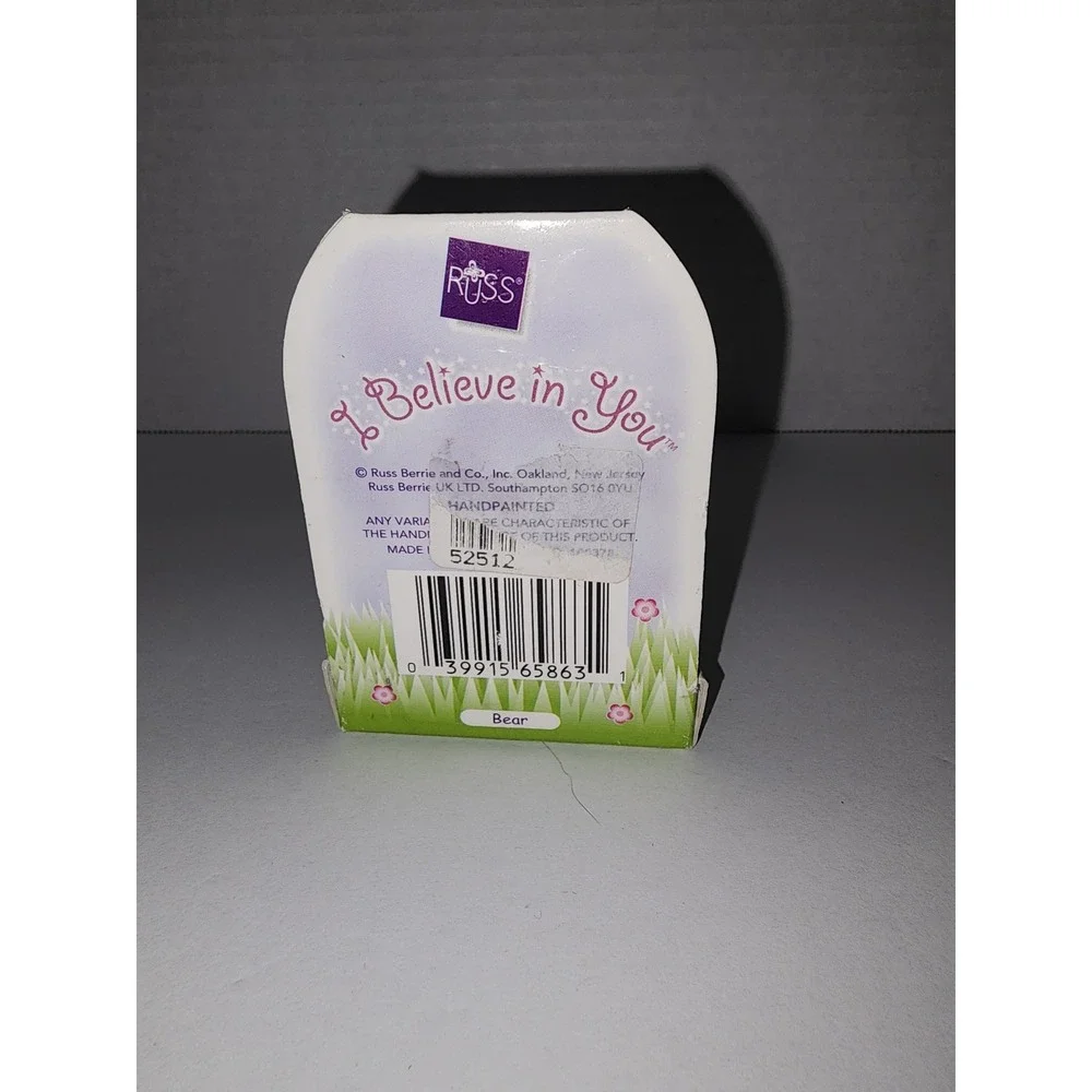 Russ Comfort I‎ Believe in You Bear Figurine